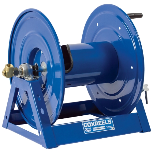 Alemite 8078-B Heavy-Duty Hose Reel 1/4 x 50' Hose - Fast