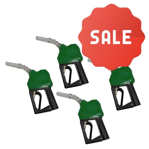 OPW 11B-0100-4PK 3/4 inch Nozzle 4 Pack - Green - Fast Shipping