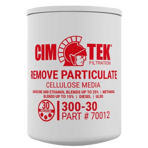 Cim-Tek 70012 Cellulose Dispenser Filter 30 Micron Diesel - Fast Shipping