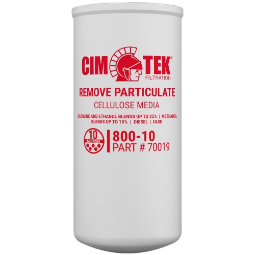 Cim-Tek 70019 800-10 Fuel Dispenser Filter 10 Micron Hi-Flow - Fast Shipping