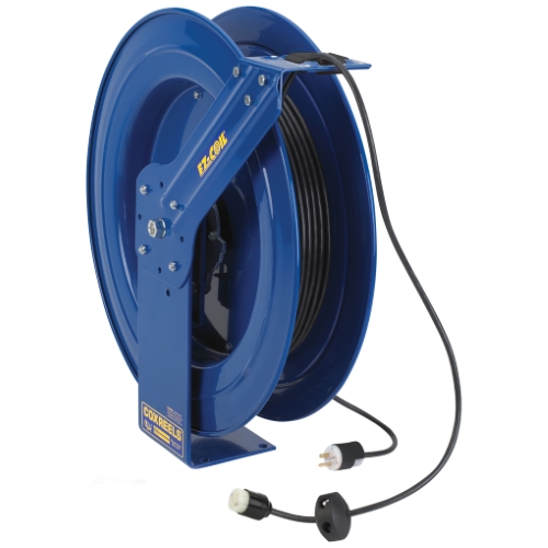Coxreels EZ-PC24-0012-A EZ-Coil Safety Series Power Cord Reel - 100 Ft. -  Fast Shipping, Hose Reels