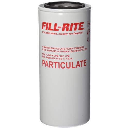 Fill-Rite F1810PC1 1" 18 GPM 68 LPM 10 Micron Particulate Fuel Filter With Drain for sale online 