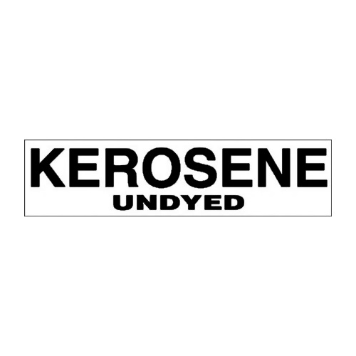 PI Decal: Kerosene Undyed 12x3" - Fast Shipping