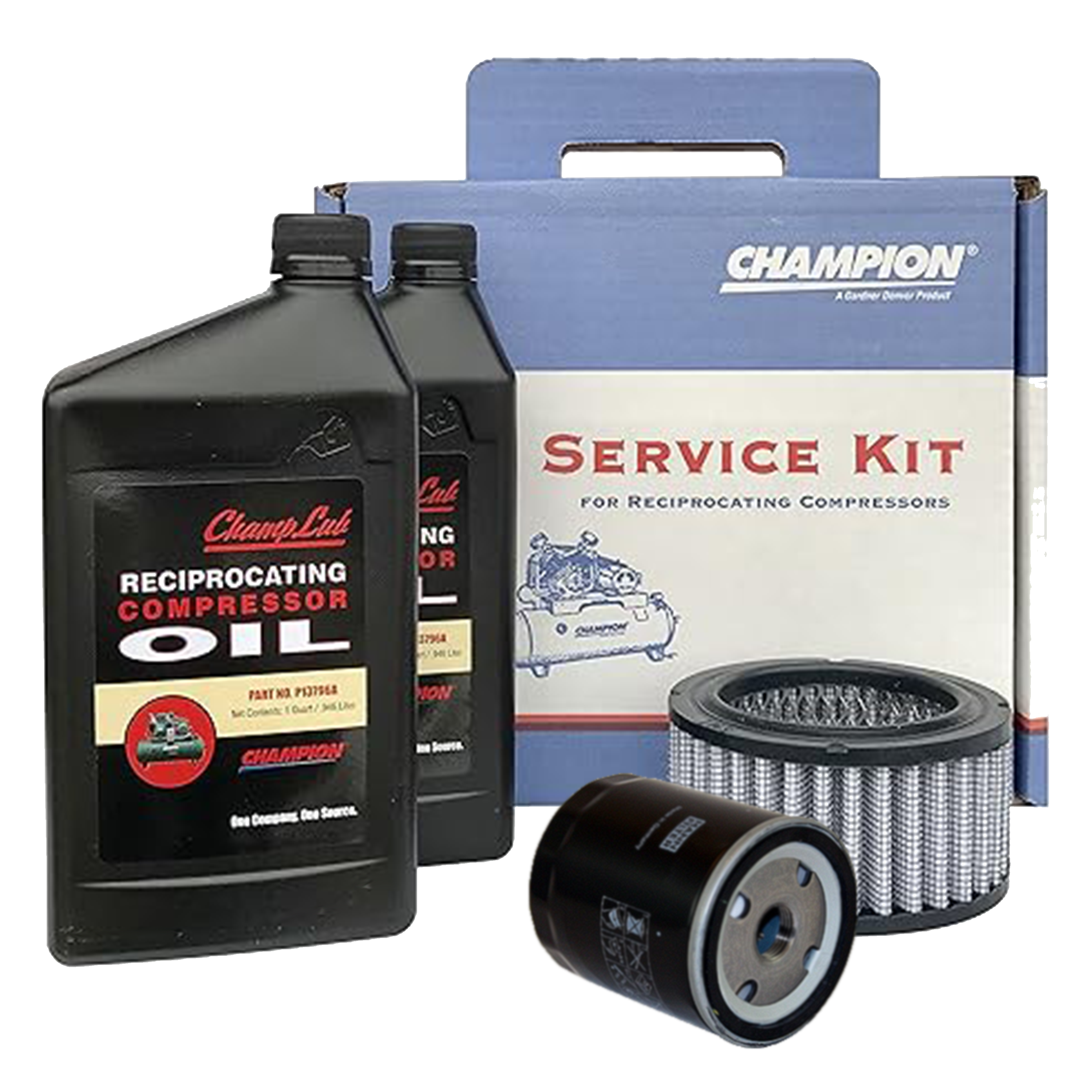 Champion Mineral Oil Kit for PL15 Compressors 3,5,7.5HP