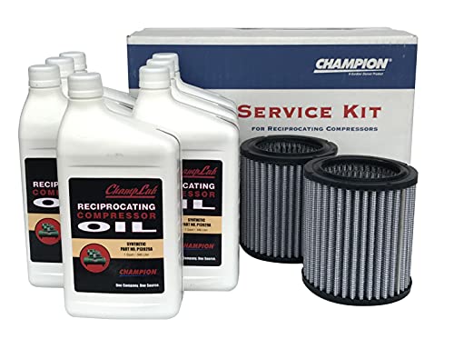 Champion Synthetic Oil Kit for R70 compressors 20,25,30 HP