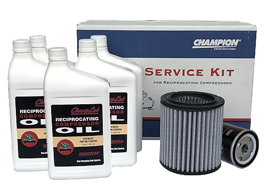 Champion Synthetic Oil Kit for PL45 compressors, 15HP