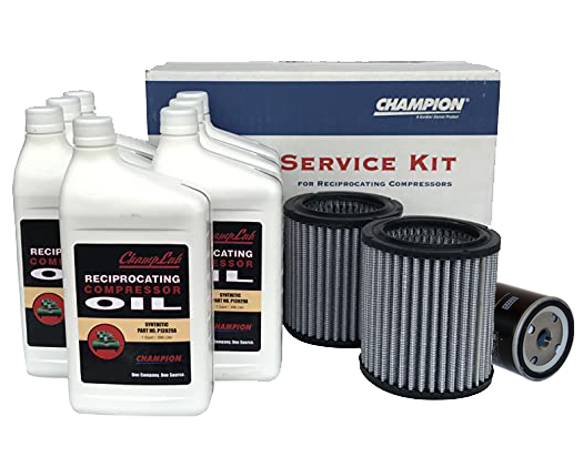 Champion Synthetic Oil Kit for PL70 Compressors 20,25,30 HP